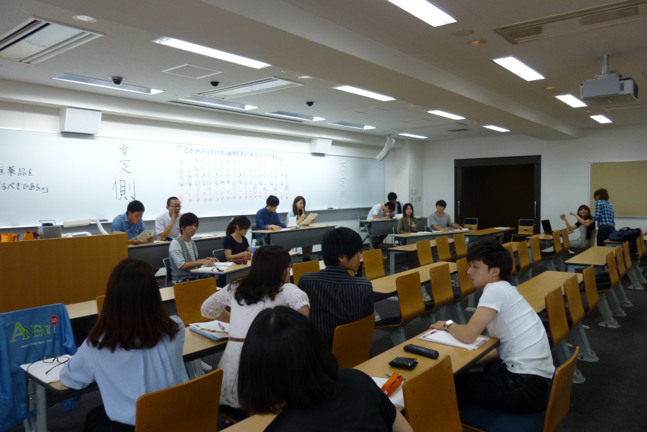 ディベート大会の様子